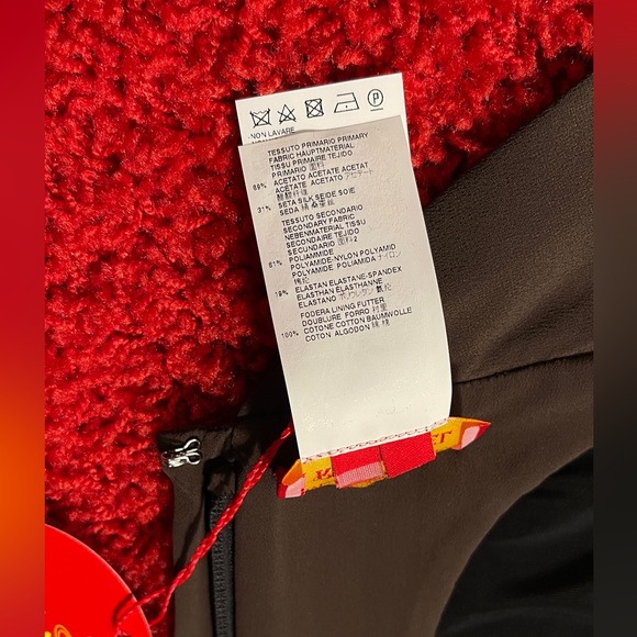 Vivienne Westwood VINTAGE BRAND NEW AW16 COCOTTE CORSET DRESS Brown IT40 - Picture 16 of 17